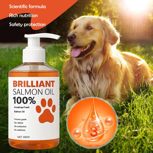 salmon oil for cats good for dogs