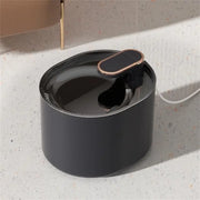 water fountain for cats black