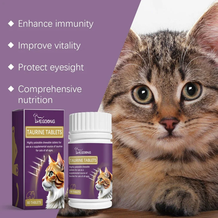 cat taurine suplements benefits