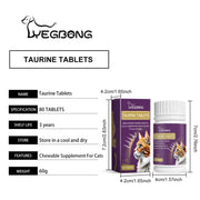 cat taurine suplements packaging details